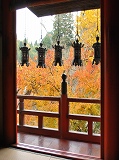 談山神社：拝殿の吊灯籠