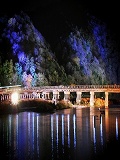 嵐山：渡月橋ライトアップ